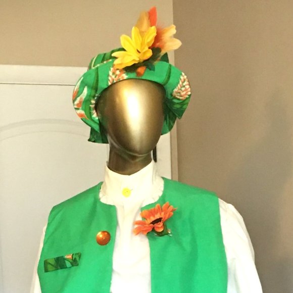 CUSTOM - Four Piece Clown Costume - Highly Adjustable!! BRAND NEW! - Picture 2 of 13